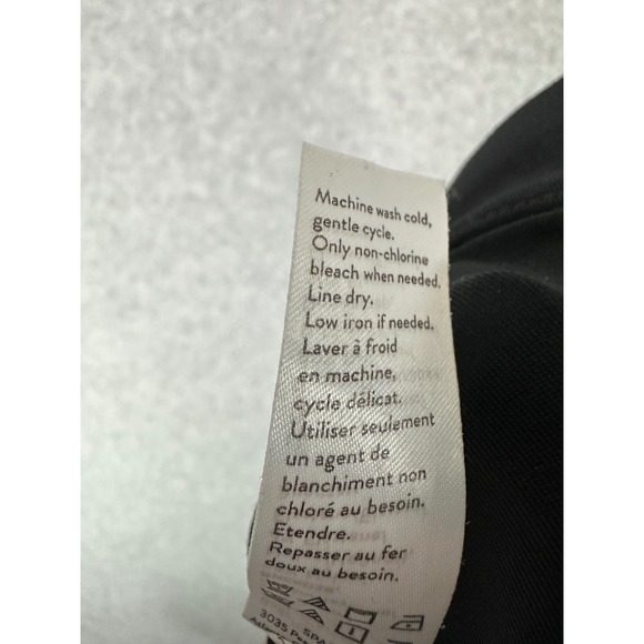 Spanx The Perfect Pant Slim Straight Black Ponte Pull On Trousers Womens XS - Picture 8 of 8